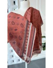 damla tencel eşarp kiremit bordo 2