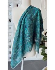 biga tencel eşarp petrol