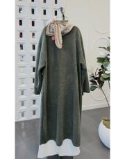 ithal keçe oversize kap haki 4
