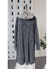 danya %100 pamuk triko tunik siyah 2