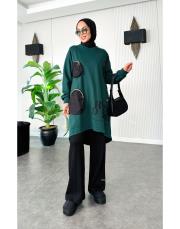 tasarım körük çift cep sweat öbaşıyeşil 2